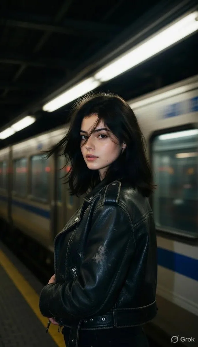 Nighttime Vibes: Portrait of a Metro Muse