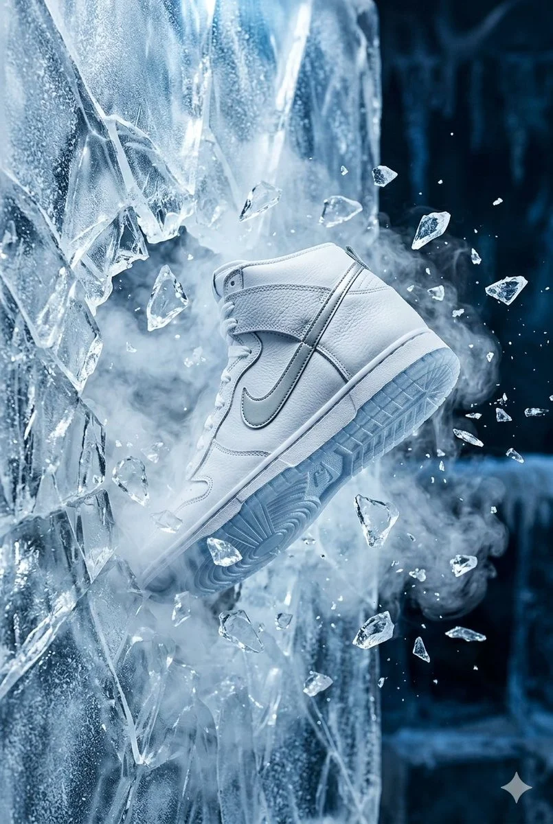 Nike Dunk Shatters the Ice