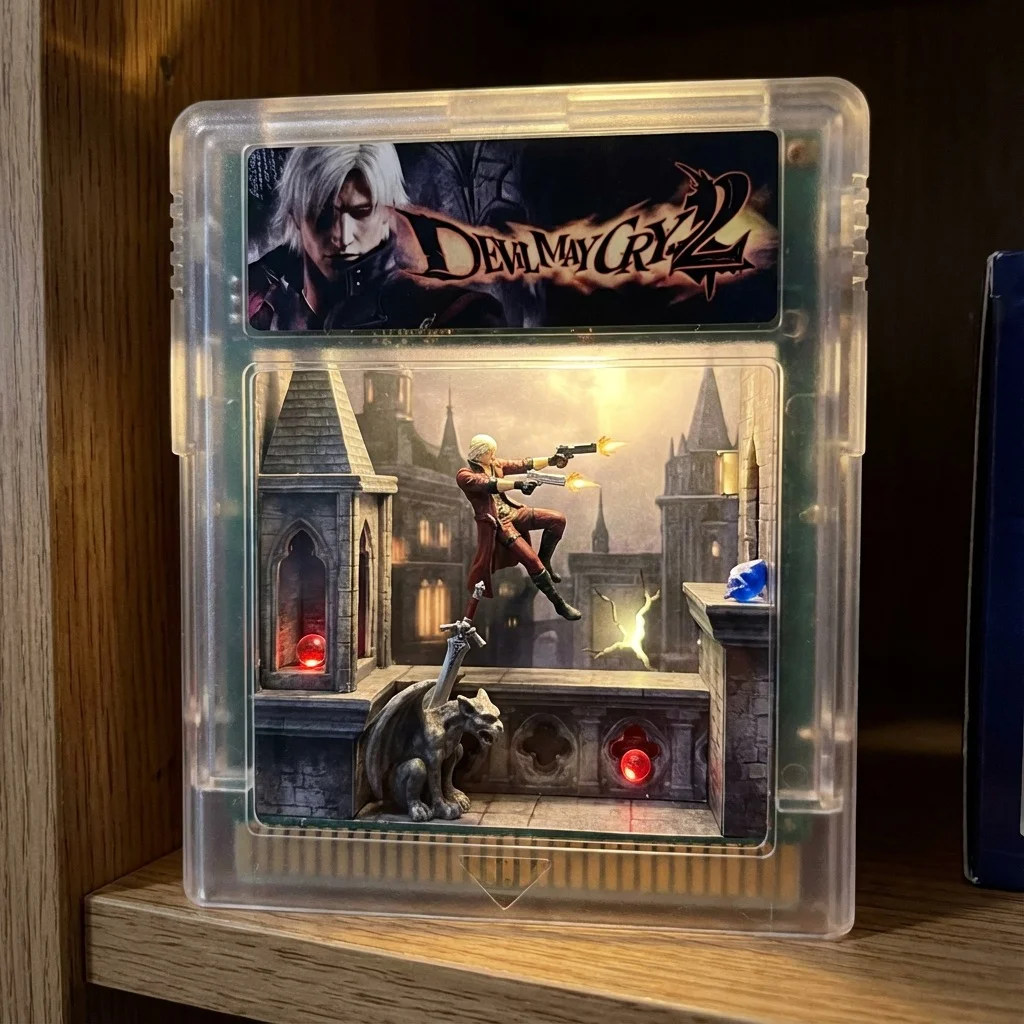 Nostalgic Cartridge: A Living Game Level Inside