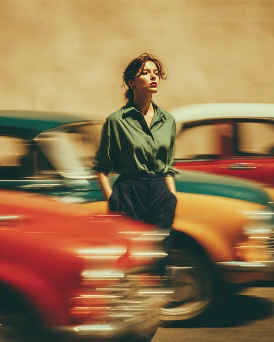 Nostalgic Elegance in Motion