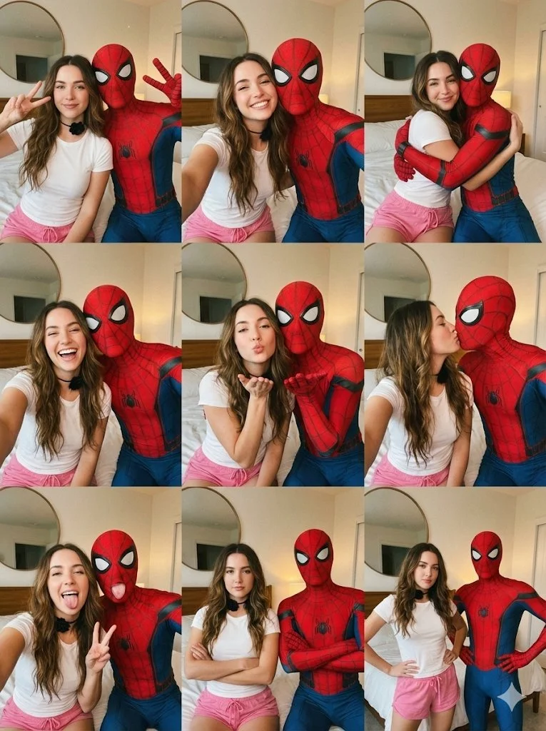 Nostalgic Love: 90s Selfie Series