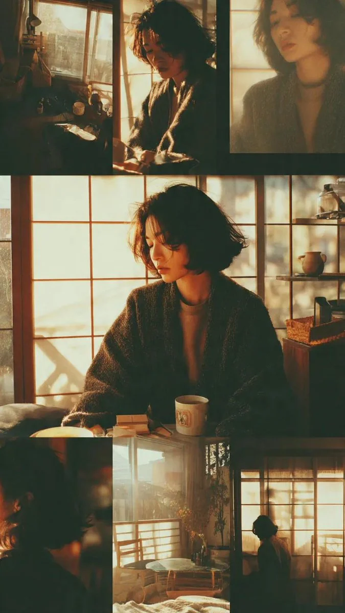 Nostalgic Mornings: A Cozy Japanese Haven
