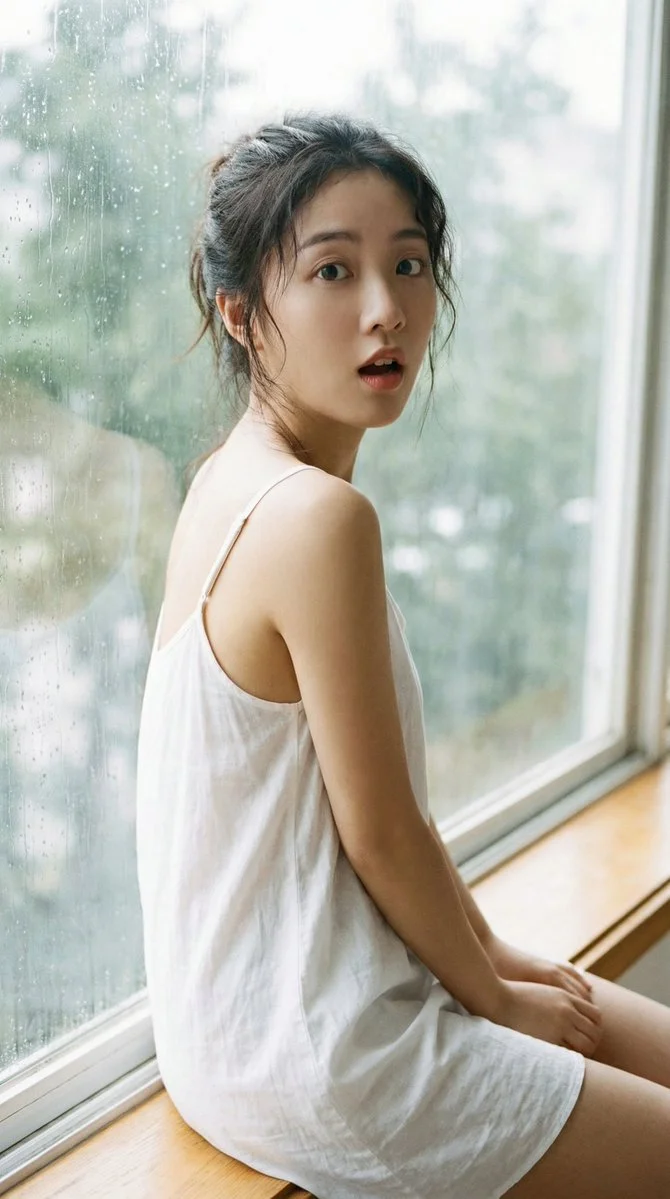 Nostalgic Rainy Day: A Love Story Captured