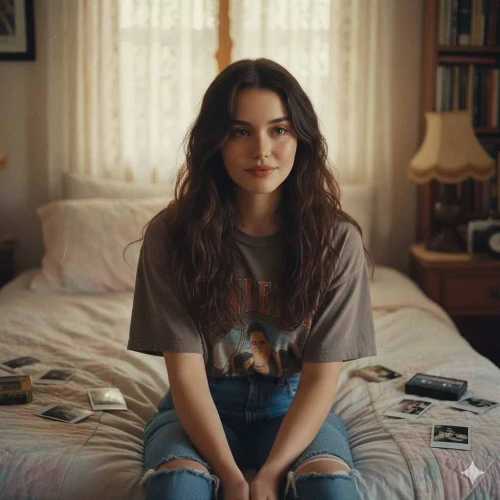 Nostalgic Vibes: A 90s Bedroom Reverie