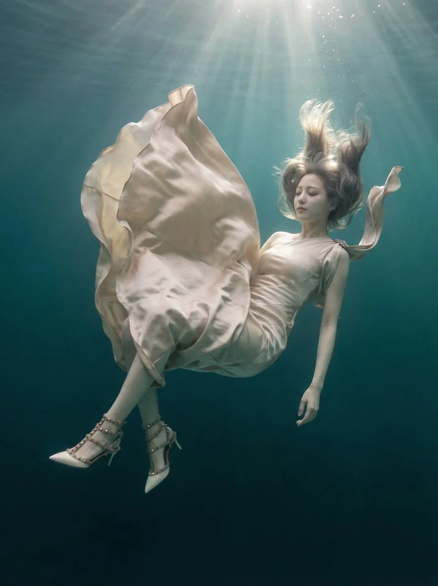 Ophelia's Underwater Awakening