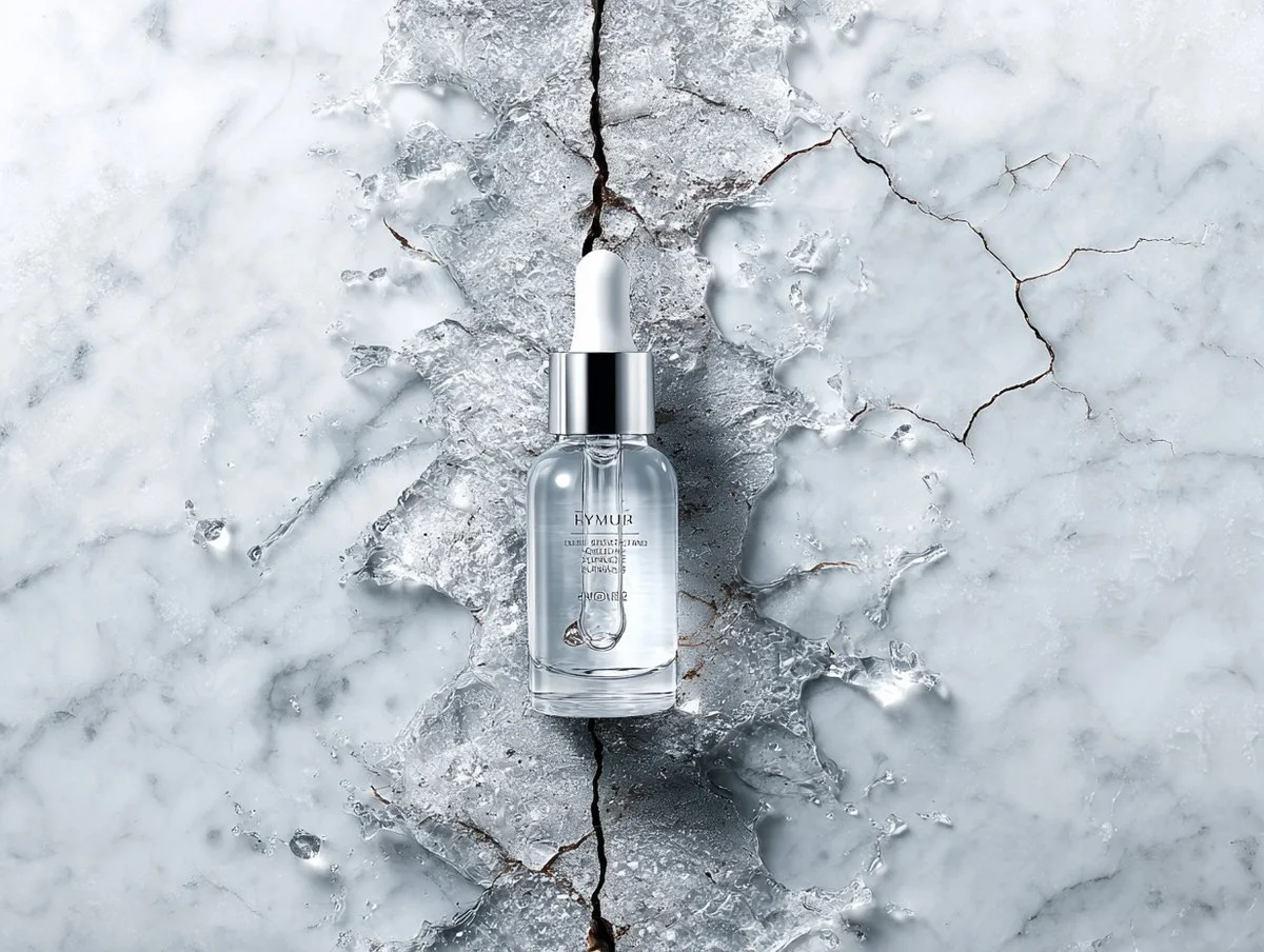 Organic Essence Revealed: Ingredient Texture Meets Sleek Beauty Design