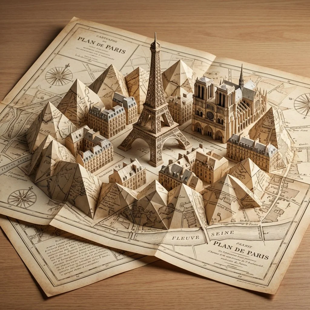 Origami Paris: A Geometric Transformation of the City