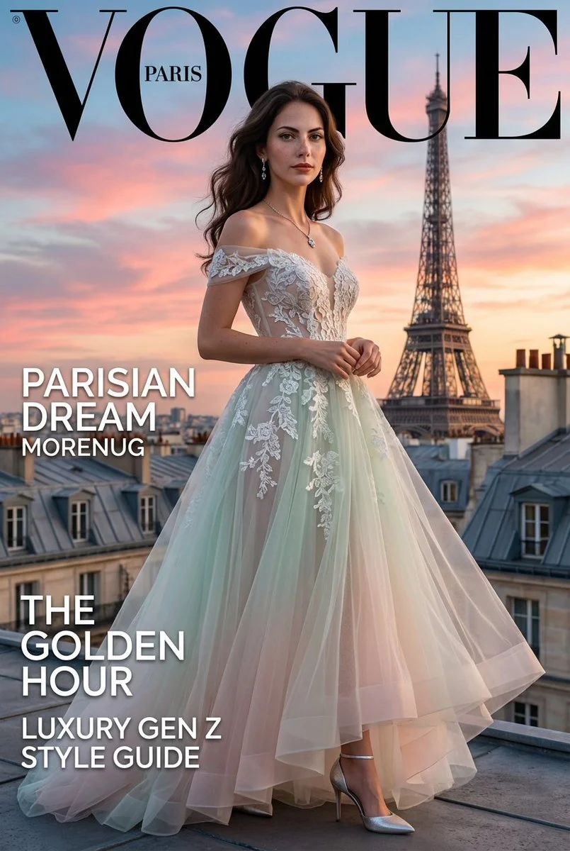 Parisian Elegance: A Vogue Fantasy
