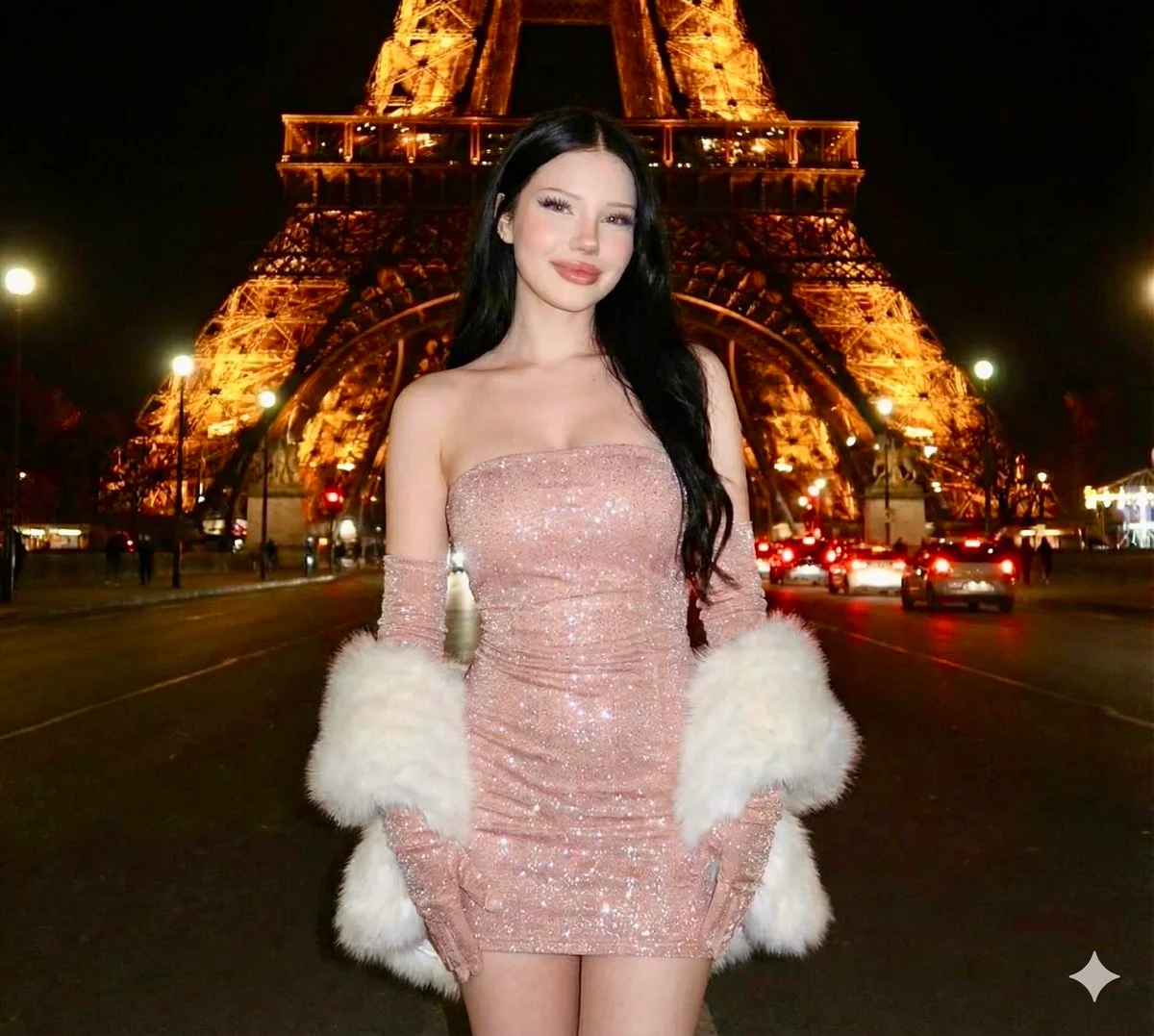 Parisian Glamour Under the Stars