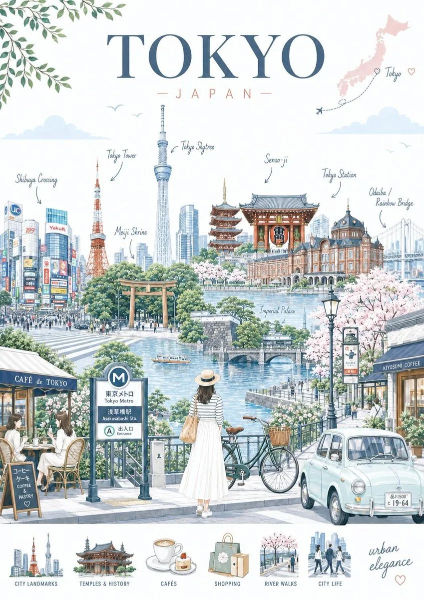 Pastel streets of Kyoto invite quiet summer strolls through serene alleys.