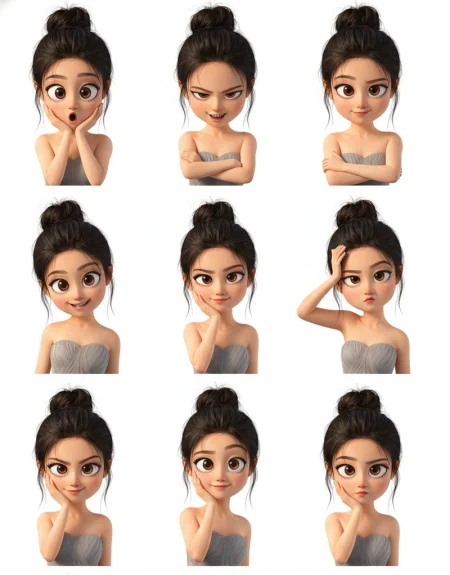 Pixar-ify Your Portraits: 3D Sticker Fun!