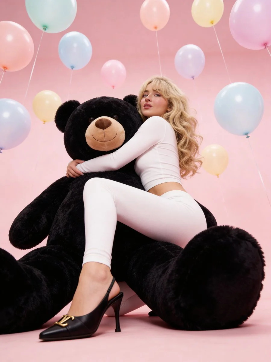 Playful Glamour: A Teddy Bear Dream
