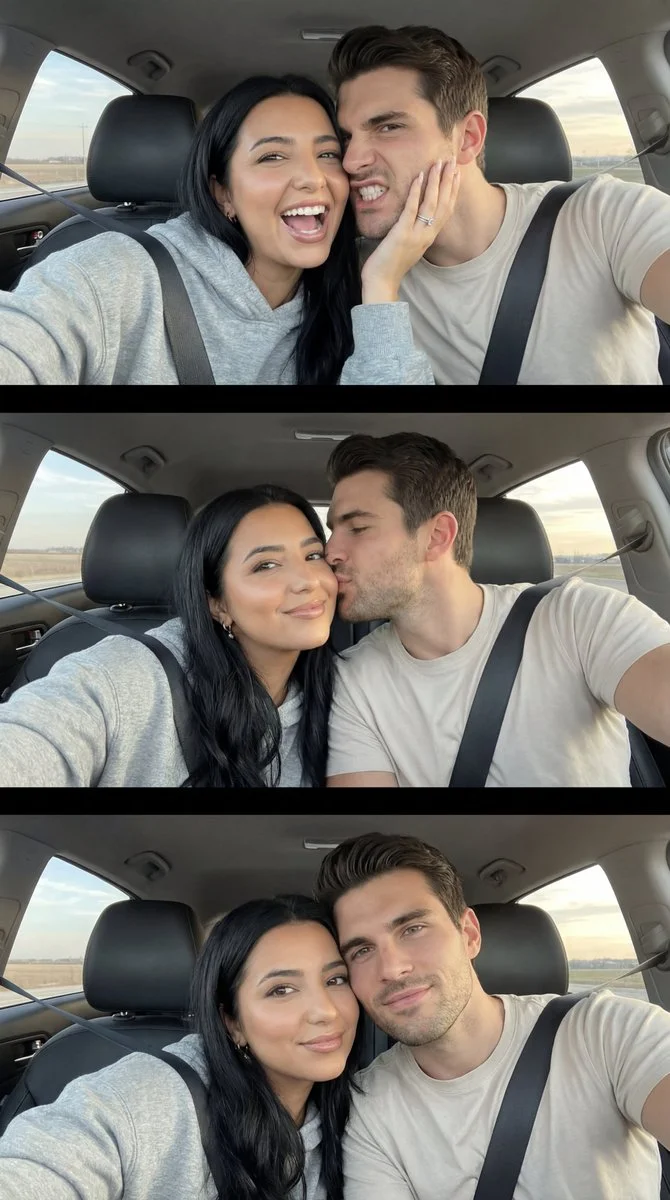 Playful Moments: The Car Triptych