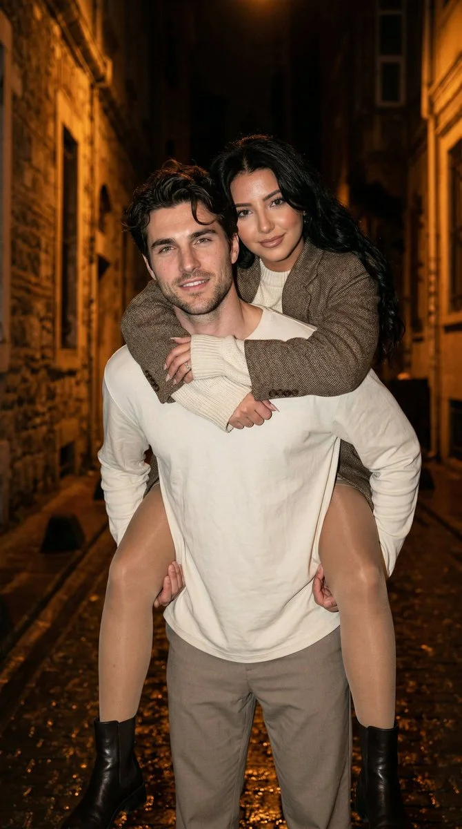 Playful Romance on Istanbul Streets