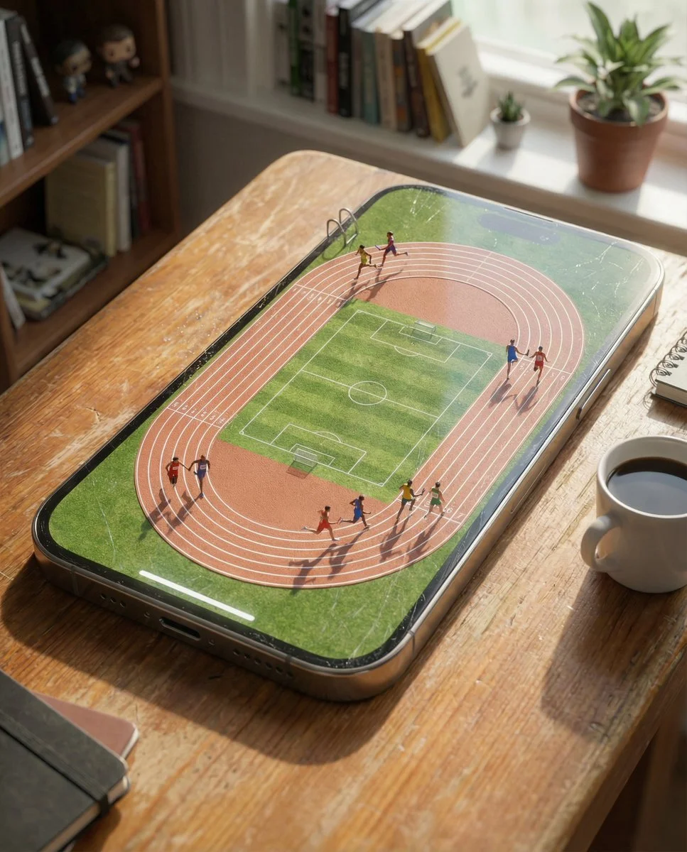 Pocket-Pool: A Cinematic Swim Showdown