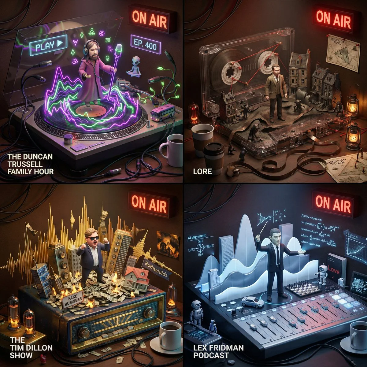 Podcast Worlds: A Chaotic Symphony of Sound and Story