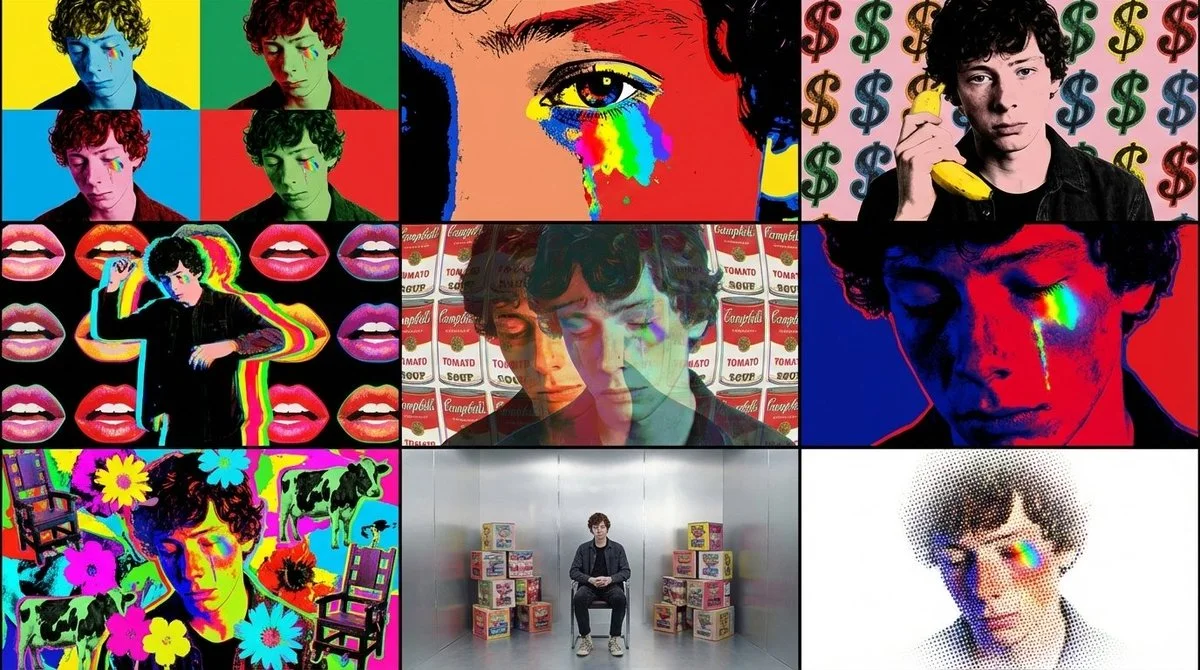 Pop Art Meets Music: A Visual Symphony