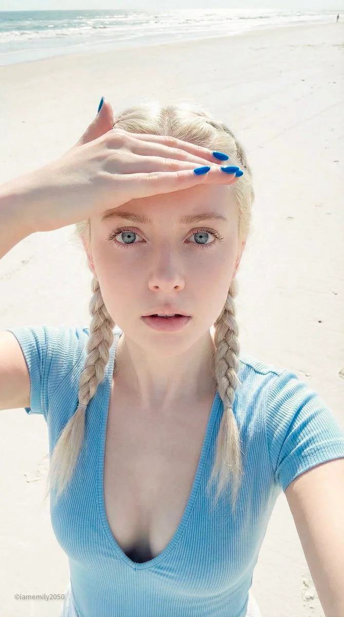 Porcelain Dreams on a Sunny Beach