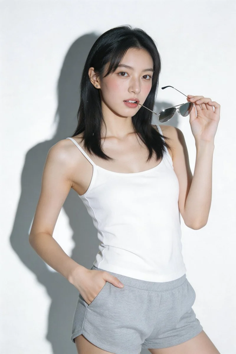 Porcelain Gaze in Flash