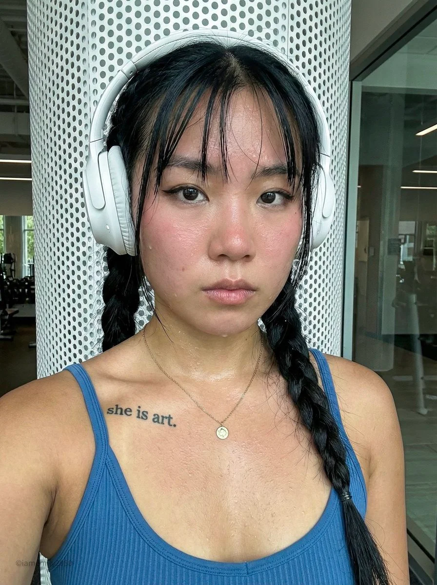 Post-Workout Power: A Moment of Reflection