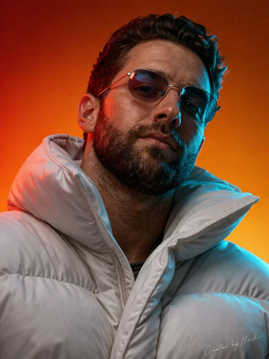 Power and Texture in High-End Winter Apparel Photography