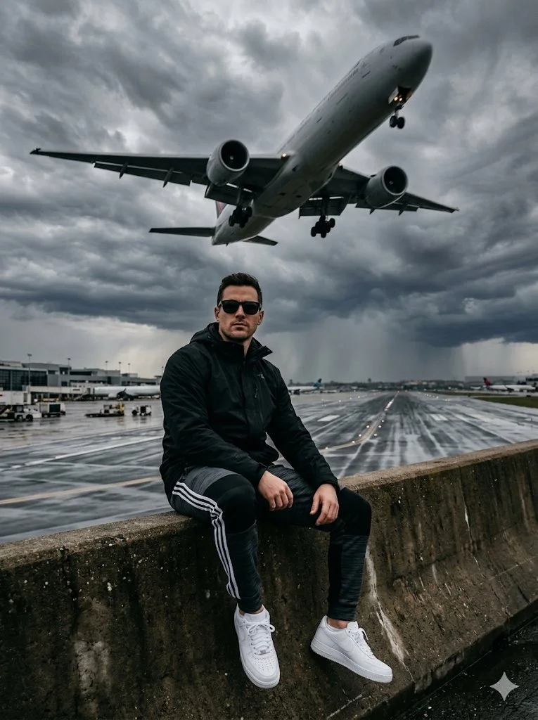 Power in the Calm: A Portrait of Contrasts at the Runway