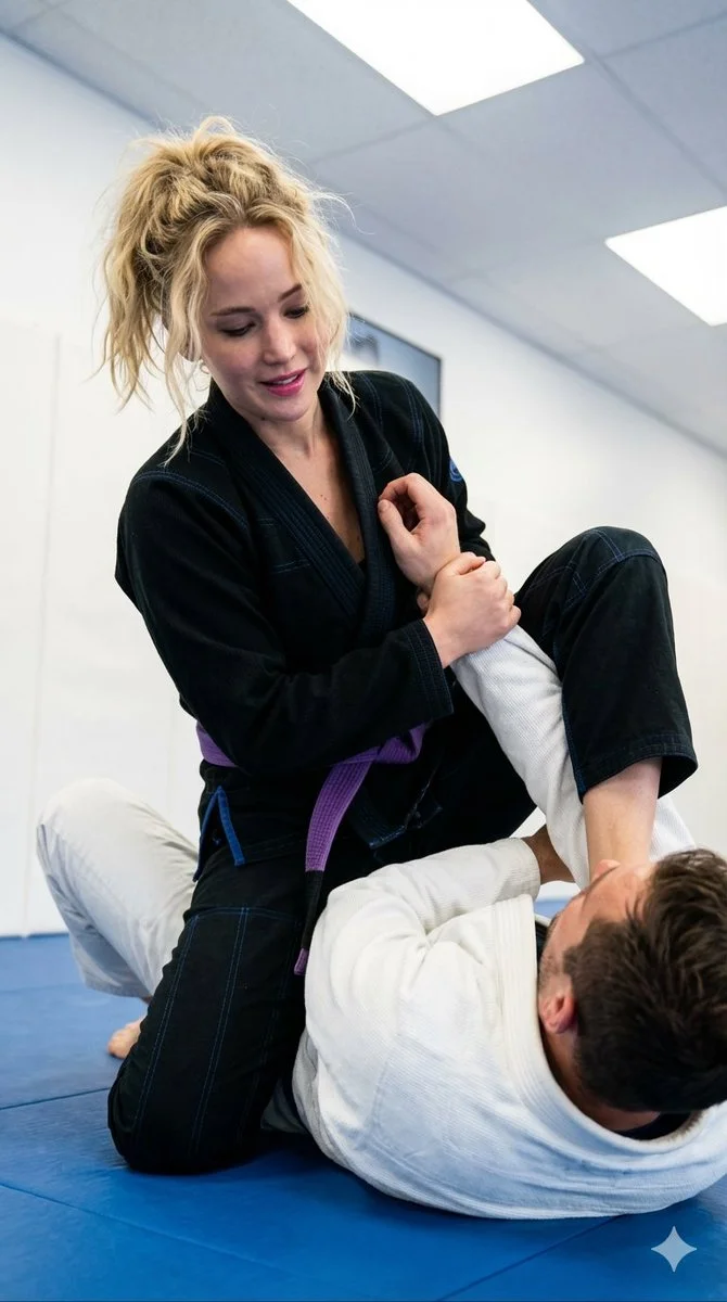 Power Meets Grace: Jennifer Lawrence in Action