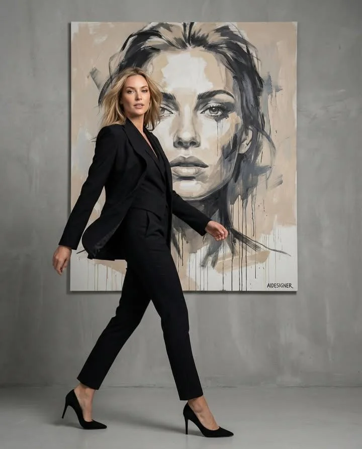 Power Pose Meets Abstract Expression