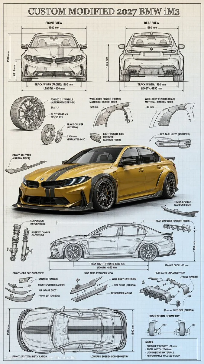 Precision Meets Power: The 2027 BMW iM3 Blueprint