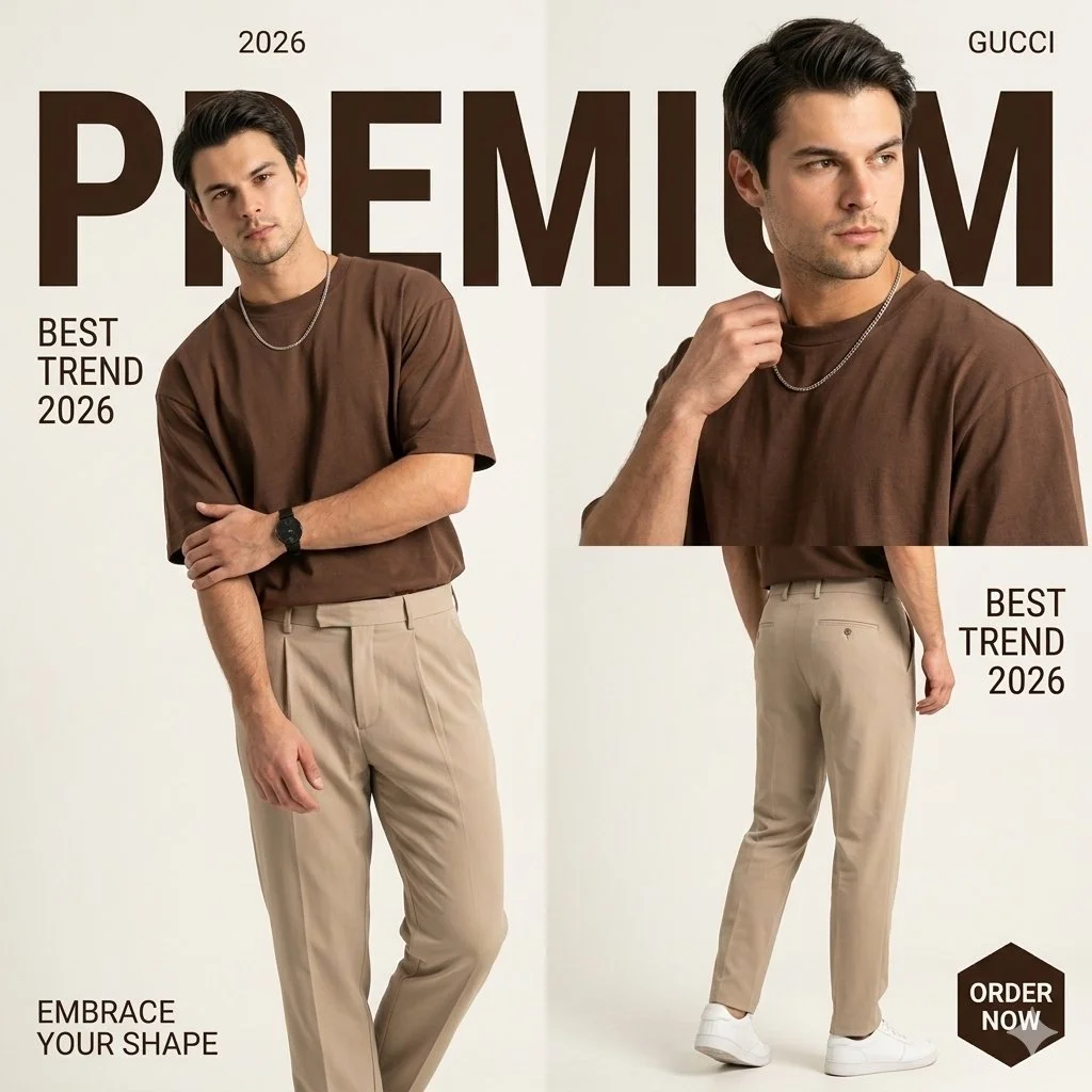 Premium Streetwear Poster with Bold Editorial Typography