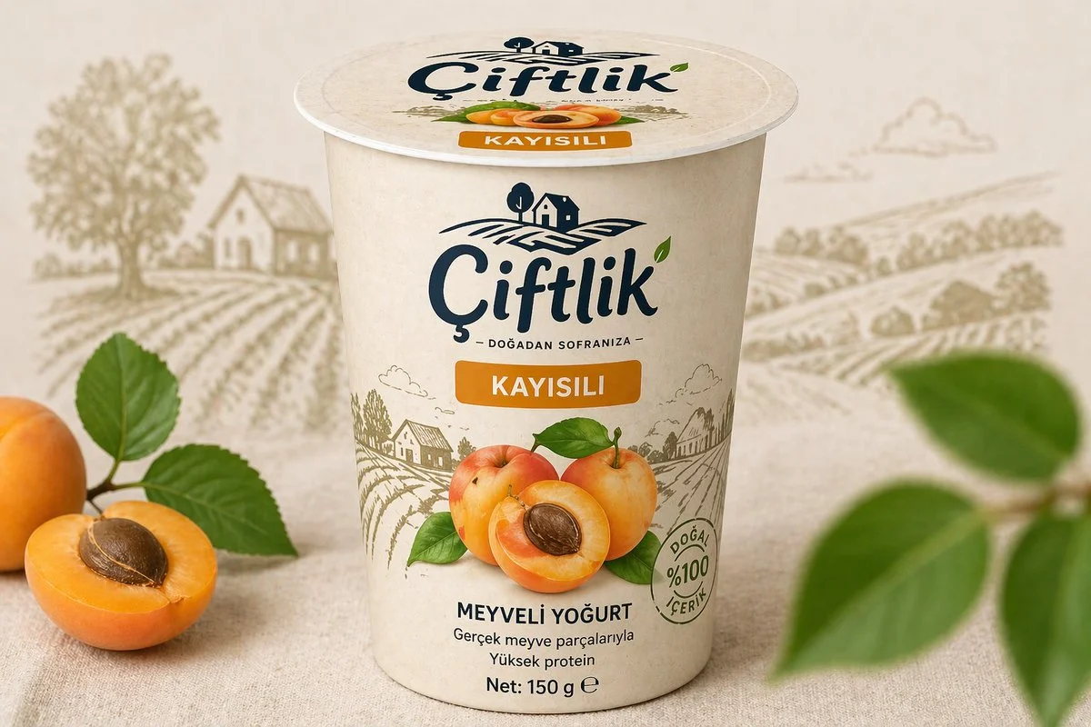Print-Ready AI Packaging System for Yogurt Brand Concept