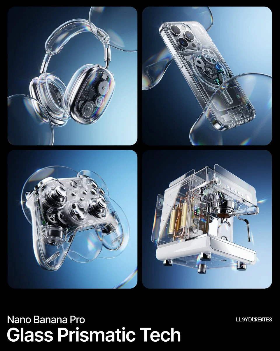 Prismatic Elegance: The Nano Banana Pro