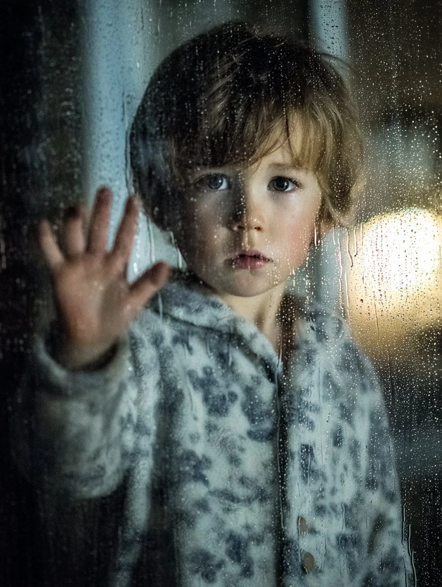 Psychological Depth in Rain and Reflection