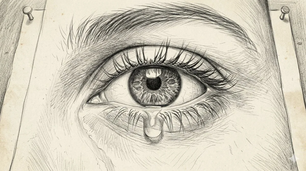 Quiet Melancholy Captured in Pencil