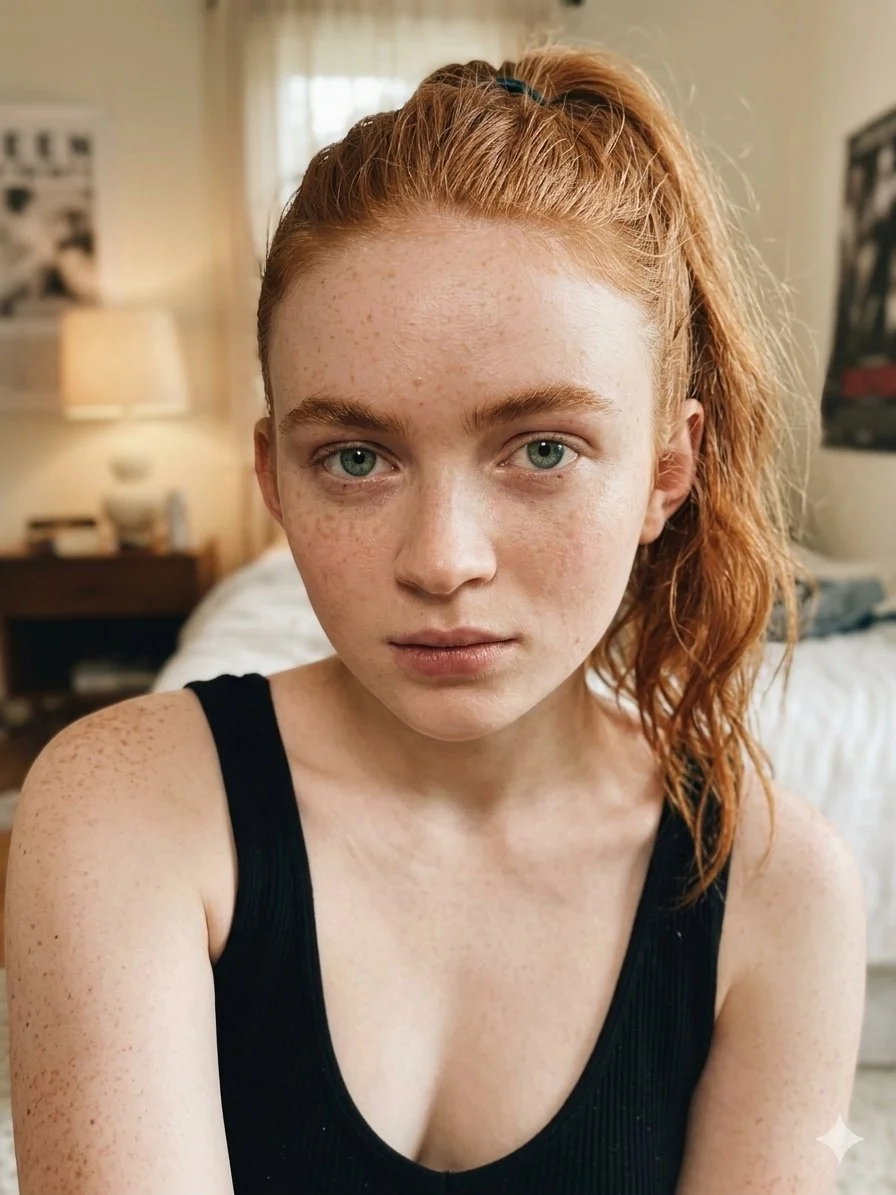 Quiet Morning in a Lived-In Bedroom