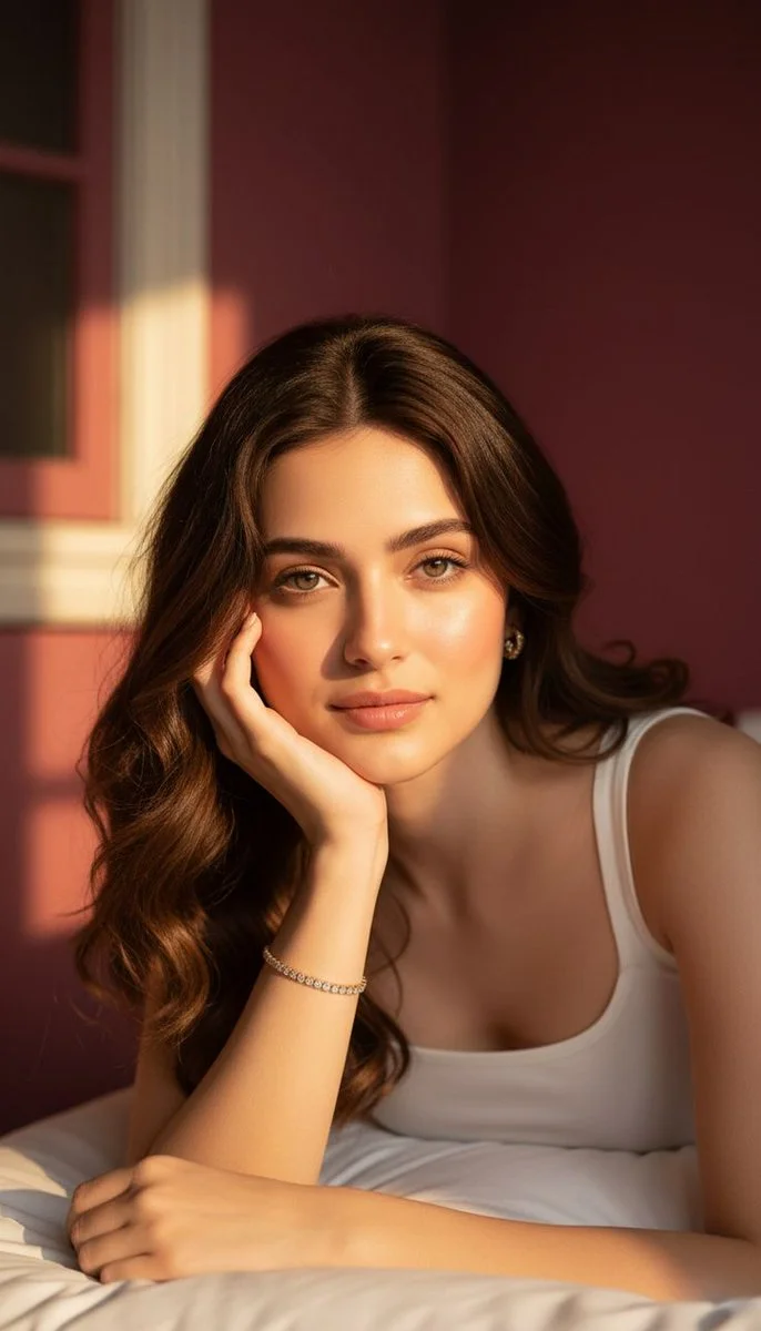 Radiance in Simplicity: A Gentle Portrait