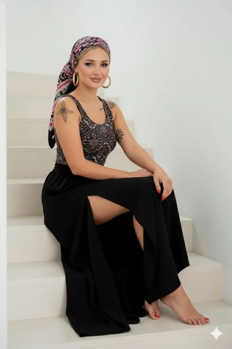 Radiant Elegance: A Modern Muse