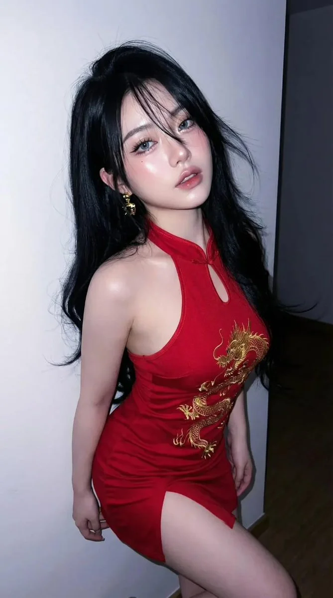 Radiant Elegance: A Modern Selfie Masterpiece