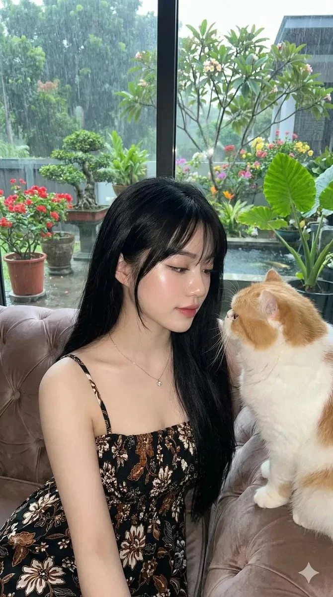 Radiant Elegance: A Portrait of Innocence