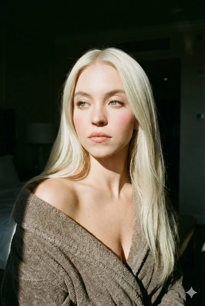 Radiant Reflections: A Cinematic Portrait