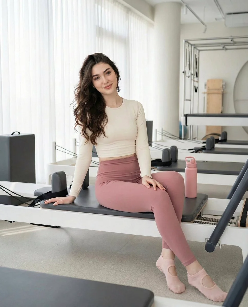 Radiant Vibes in a Pilates Haven