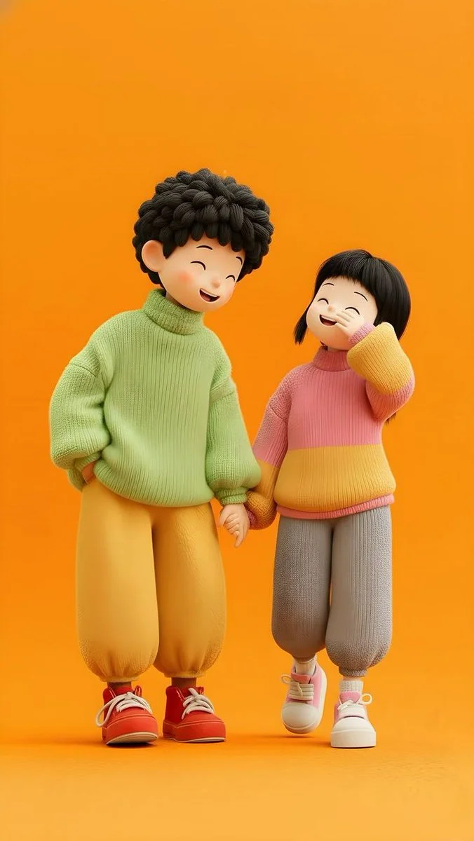 Rainy Day Joy in Claymation