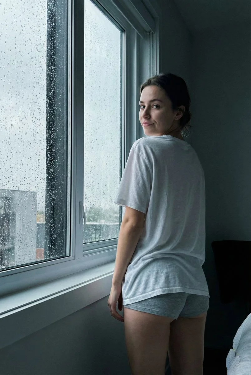 Rainy Day Mood: A Glimpse of Unfiltered Attitude