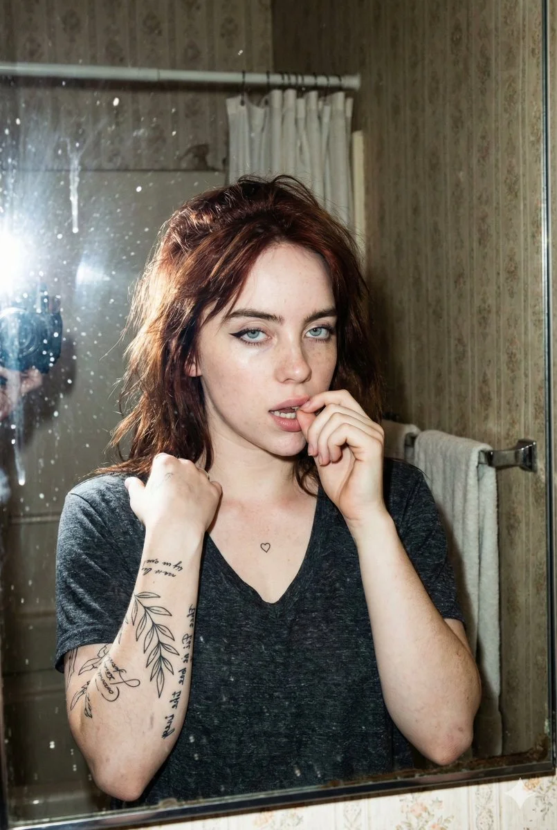 Raw Reflections: A Mirror Selfie Story