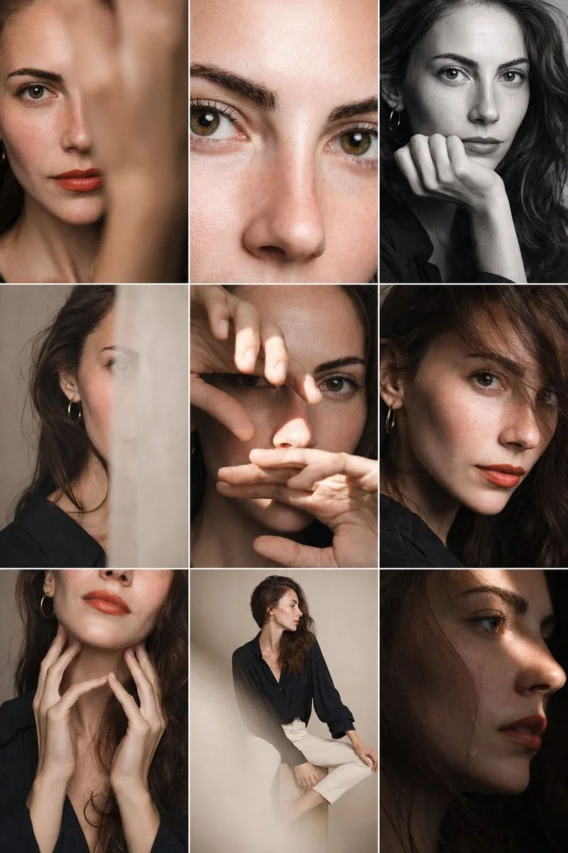 Raw Simplicity in Editorial Portraiture