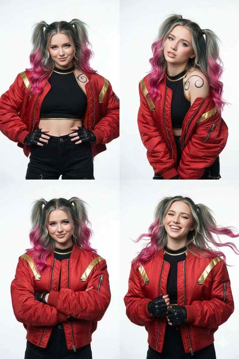 Rebellious Glam: Cyber-Punk Chic