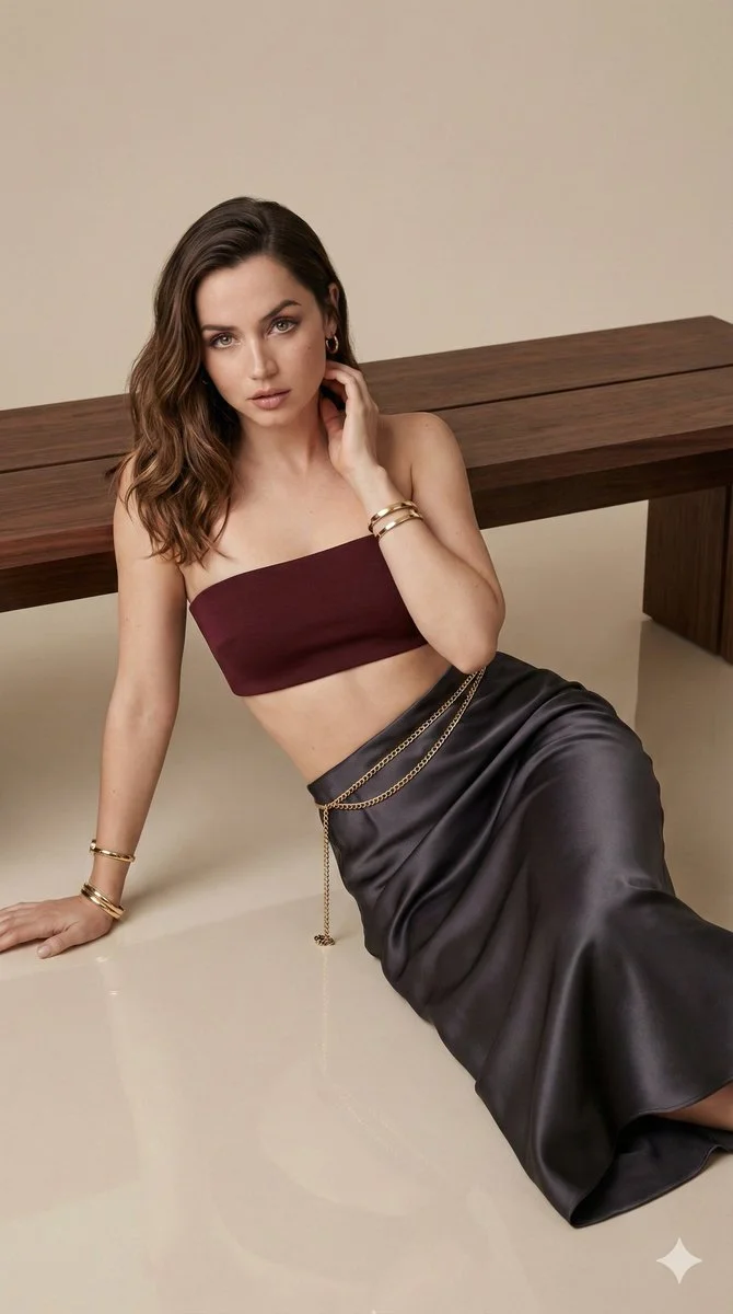 Refined Glamour: Ana de Armas in Vogue Elegance