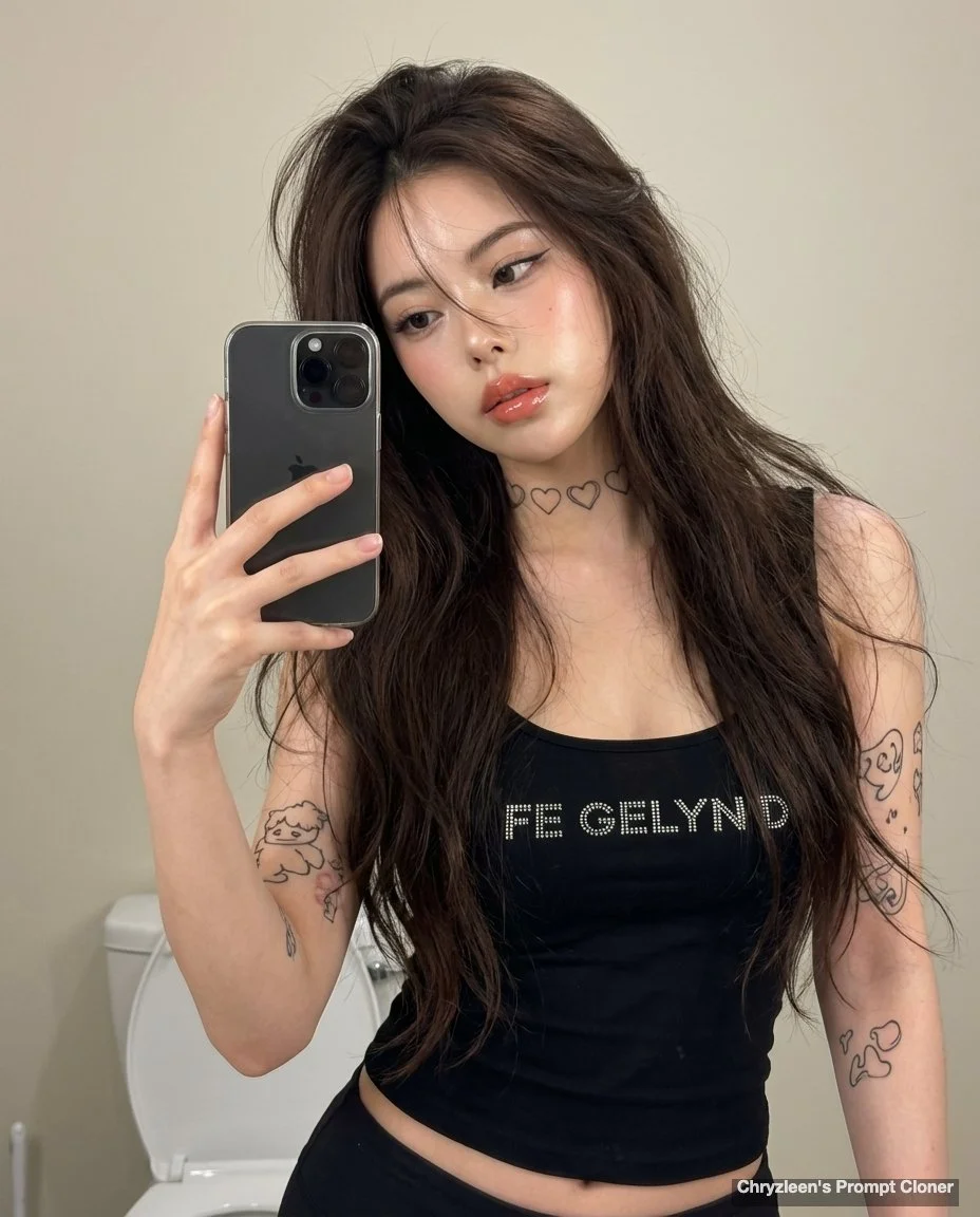 Reflecting Self: A Hyper-Realistic Mirror Selfie