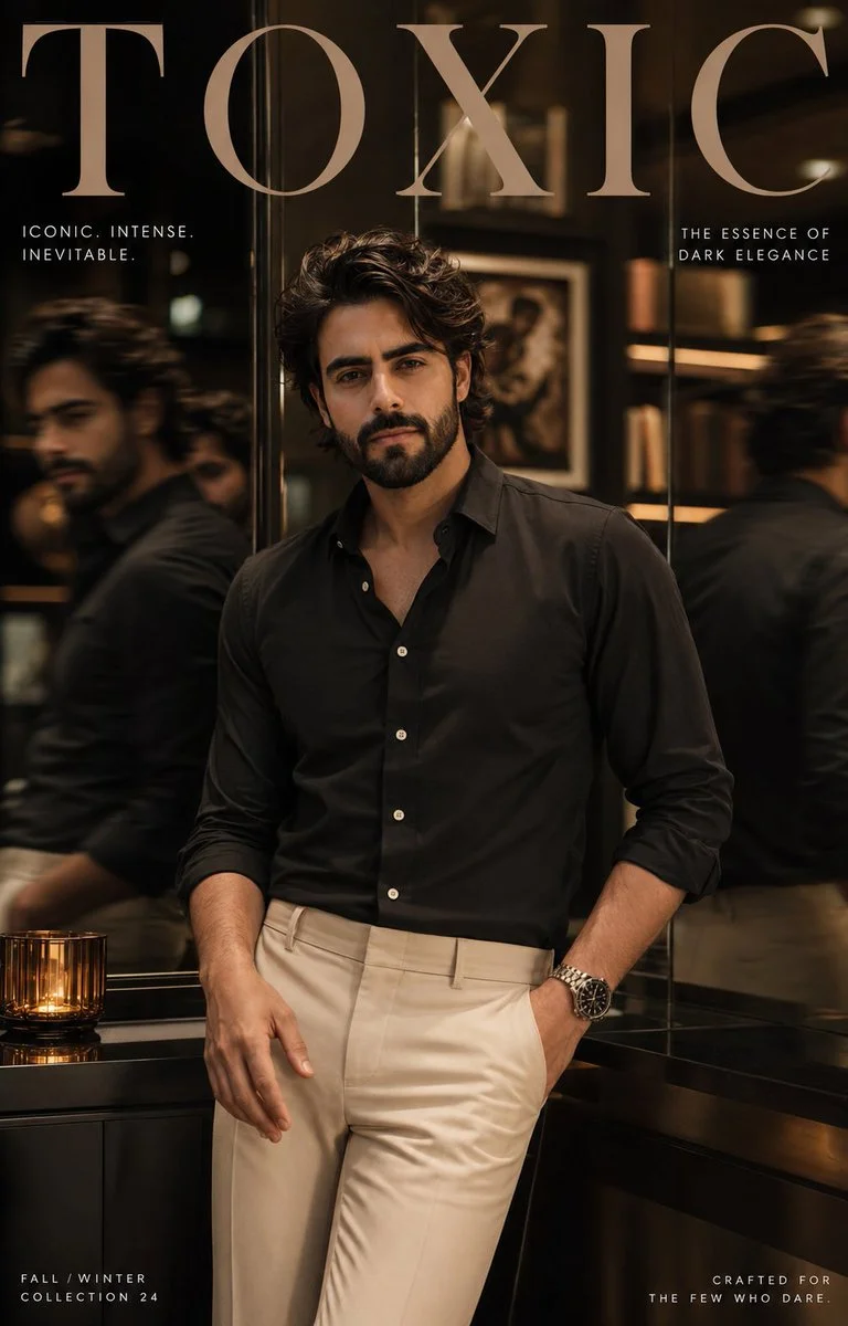 Reflections of Elegance: A Modern Fashion Narrative