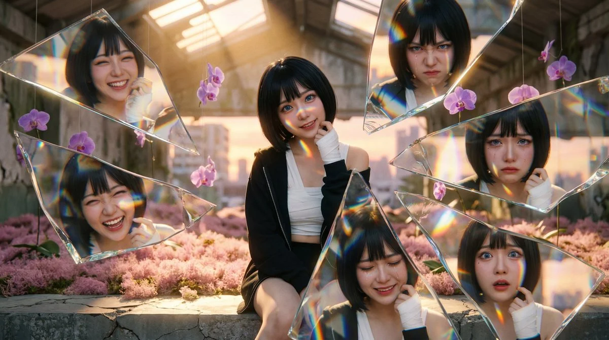 Reflections of Emotion in a Ruined Arboretum